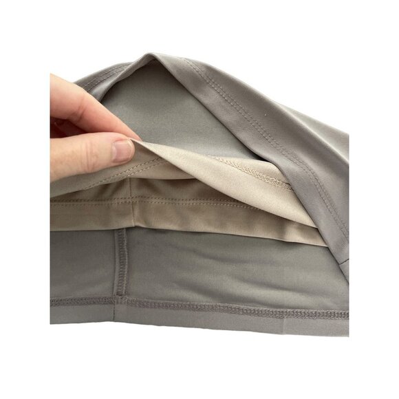 R&M Richards Capelet Poncho Metallic Dress Champagne Size 8 NWT $160 Wedding - Picture 7 of 11